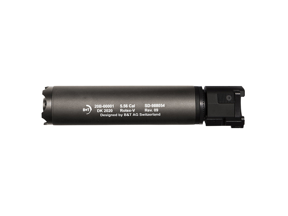 ASG B&T Rotex-V Barrel Extension for enhanced shooting performance and versatility