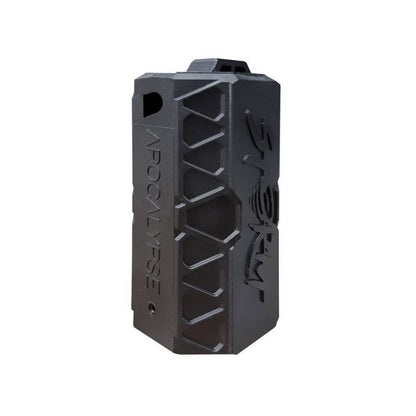 ASG grenade storm apocalypse black tactical explosive device with hexagonal pattern