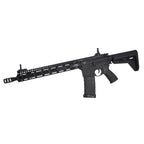 DOUBLE BELL M4 AEG AIRSOFT black electric airsoft rifle with adjustable stock and long barrel