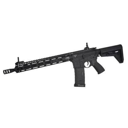 DOUBLE BELL M4 AEG AIRSOFT black electric airsoft rifle with adjustable stock and long barrel