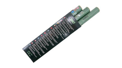 Enola Gaye Mk5 grenade consumables pack with multiple green cylindrical smoke grenades in black packaging
