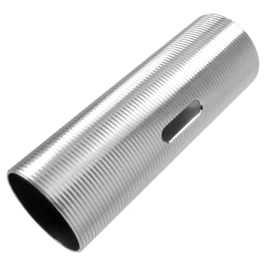 Metallic FPS SOFTAIR Cylinder CLTA for internal airsoft gun components with grooved surface