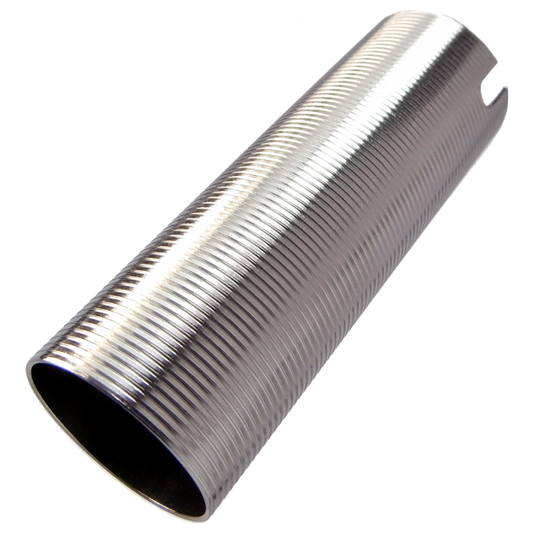 Silver metal FPS SOFTAIR Cylinder with textured surface for airsoft gun internal upgrade