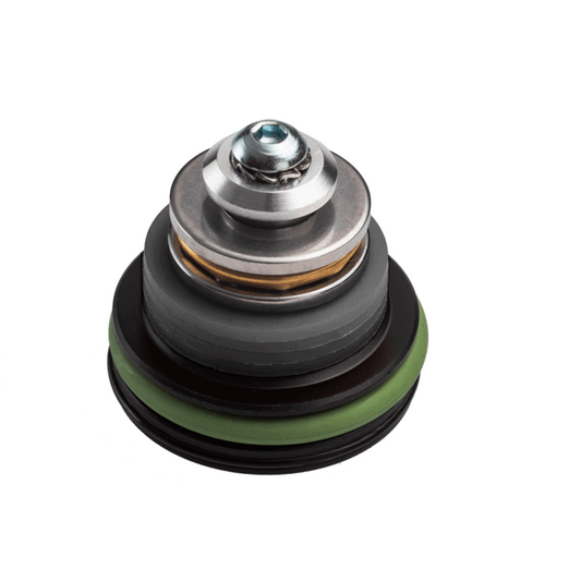 Close-up of FPS SOFTAIR PISTON HEAD TPPA with metal and rubber components for airsoft guns