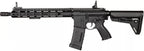 Fusil airsoft TTI 059M AEG DOUBLE BELL noir avec crosse réglable et chargeur amovible