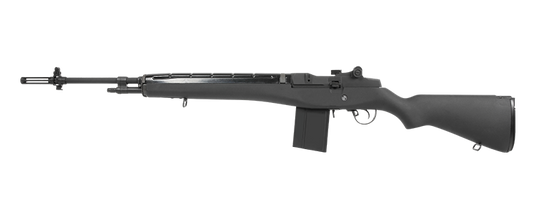 Réplique airsoft AEG g&g gr14 noire avec crosse synthétique pour tir de précision