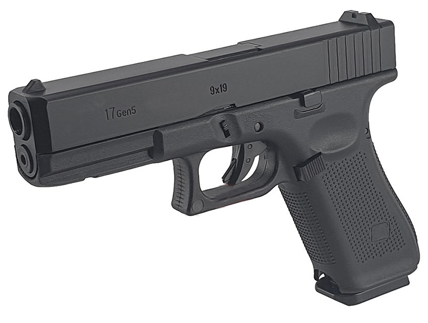 E&C G17 Airsoft Pistol in Black with Realistic Details and Ergonomic Grip