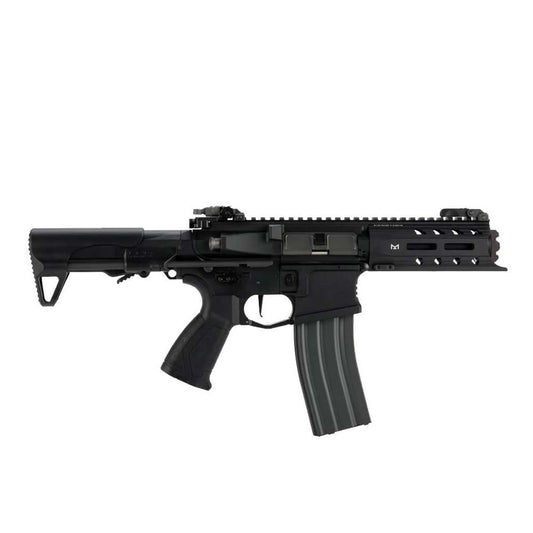 G&G ARP556 NOIR airsoft gun compact black AEG with collapsible stock short handguard and detachable magazine