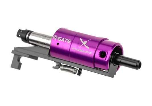 Interne GATE PULSAR D violet métallique avec mécanisme noir et argent