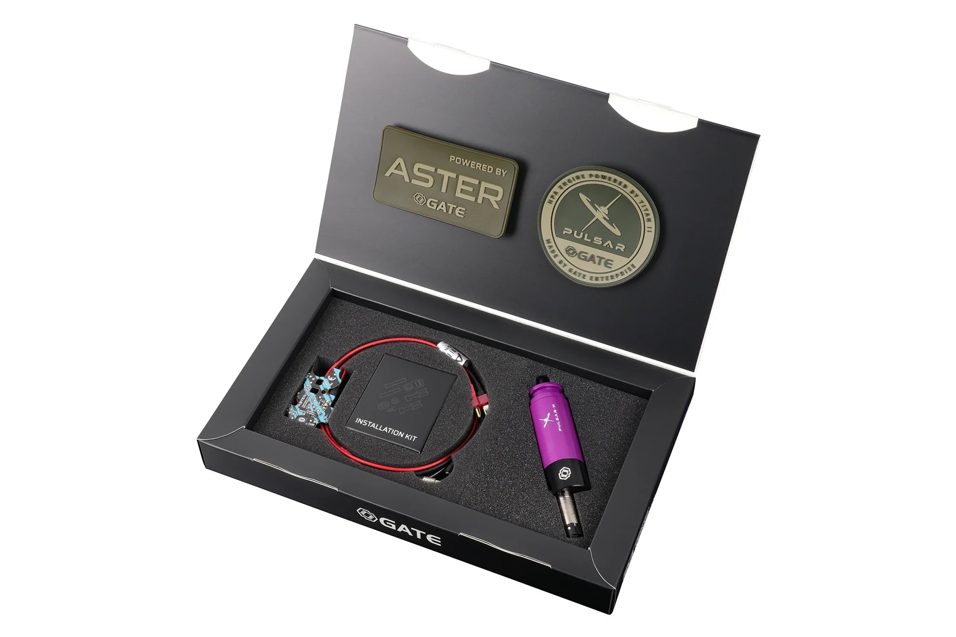 Boîte GATE PULSAR H avec kit d'installateur et composants internes de haute qualité