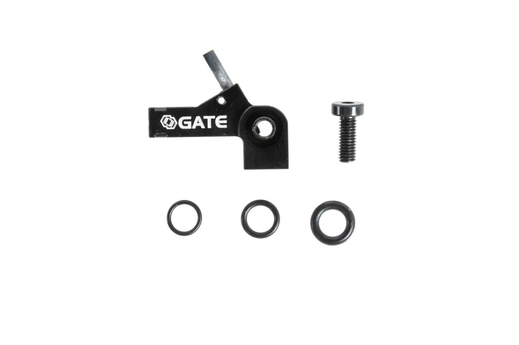 Composants internes GATE TACTICKER avec pièce principale noire, vis et joints toriques