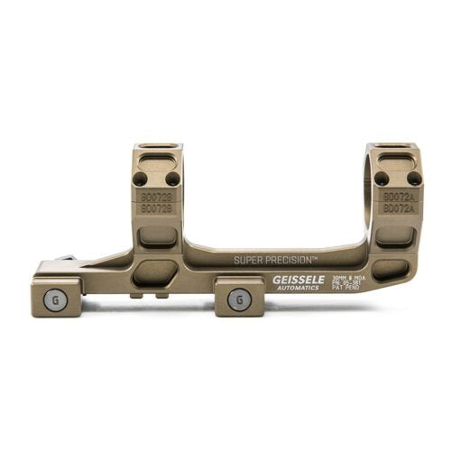 Holy Warrior Super Precision Scope Mount in Flat Dark Earth for Enhanced Optic Stability