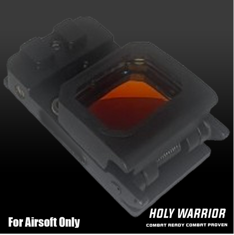 HOLY WARRIOR flip red dot sight for airsoft with precise aiming optics