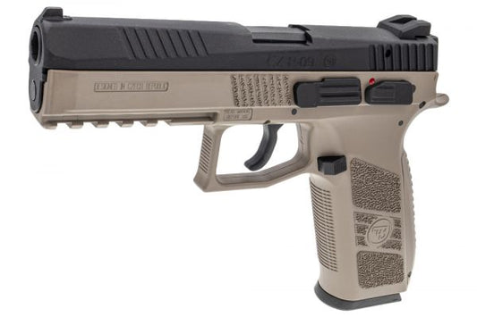 ASG CZ P-09 TAN C02 GBB - DISTRICT AIRSOFT