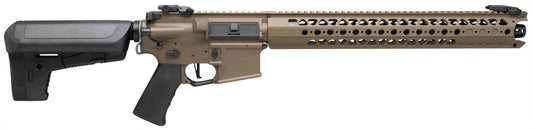 Fusil AEG Krytac Warsport avec crosse réglable et rail de montage complet
