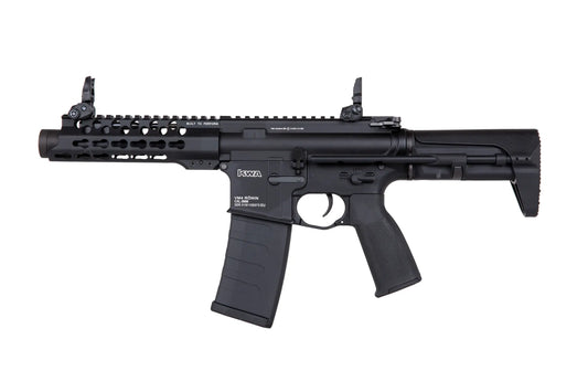 Fusil AEG KWA vm4 ronin noir avec culasse réglable et chargeur haute capacité