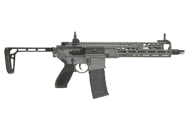 AEG MCX SPEAR Airsoft Rifle with Adjustable Stock and Rail System for Accessories