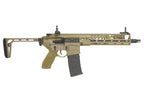 MCX SPEAR Airsoft Gun in Tan with Adjustable Stock and Tactical Rail System