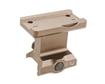 HOLY WARRIOR Mount T1 Airsoft Accessory in Flat Dark Earth for Optics Attachment