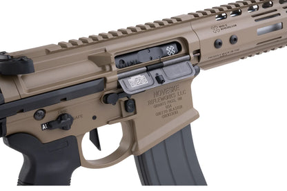 GBBR DOUBLE EAGLE modèle noveske ghetto blaster en finition tan pour tir de précision