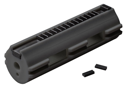 FPS SOFTAIR PISTON ZERO SHOCK CARBONE ALLÉGÉ DENTS MÉTAL - DISTRICT AIRSOFT