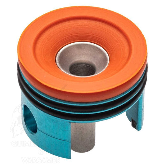 FPSSOFTAIR airsoft V2 gearbox cylinder head orange silicone seal blue aluminum piston head with O rings