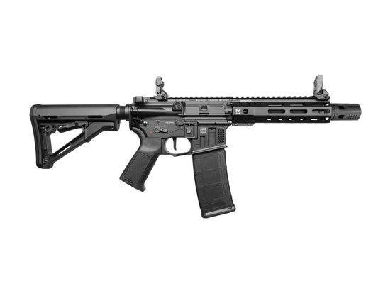 AEG Raven Evolution fusil airsoft Raven Elite G2 cqb airsoft noir avec crosse réglable