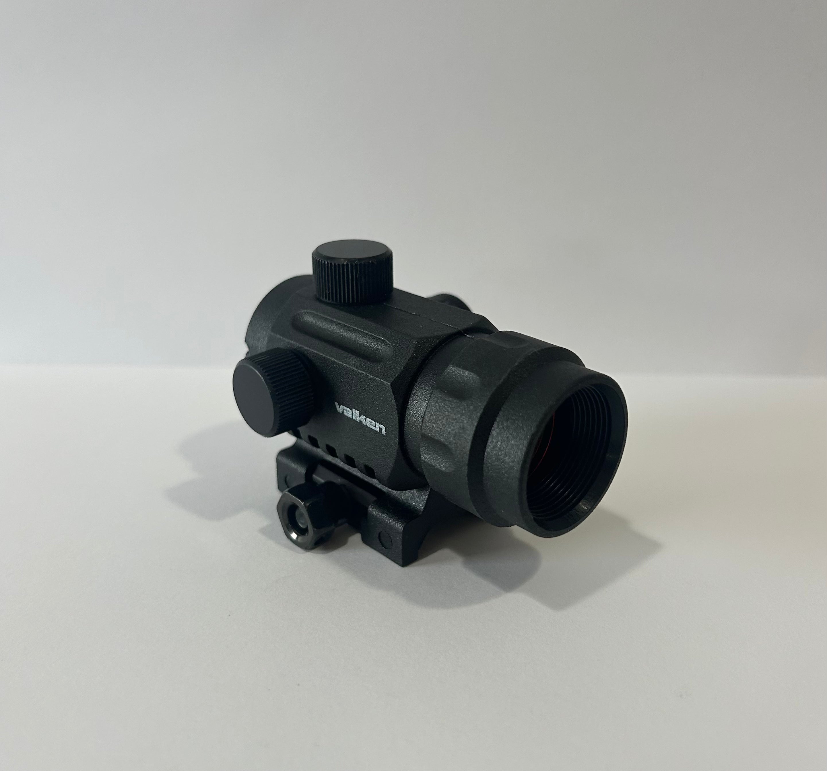 VALKEN reddot rda20 black tactical rifle scope accessory with adjustment knobs