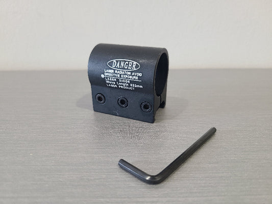 ANNEAU DE MONTAGE SOLDIER PARK LASER/LAMPE NOIR H9 - DISTRICT AIRSOFT