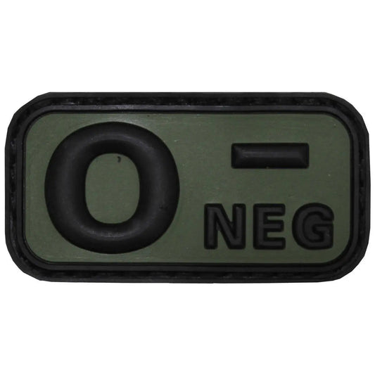 PATCH BLOOD TYPE - DISTRICT AIRSOFT