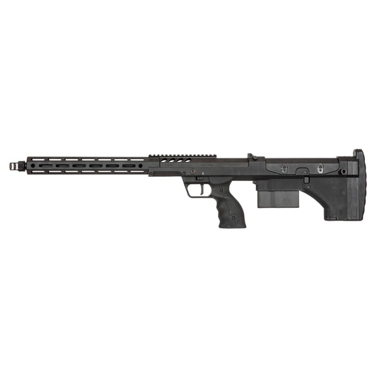 SILVERBACK SRS sniper rifle with black tactical design and adjustable stock