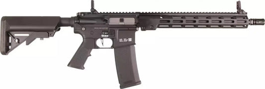 SPECNA ARMS specna arms c22 AEG AIRSOFT black electric airsoft rifle with adjustable stock and extended handguard