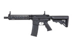 Fusil AEG Specna Arms e19 noir avec crosse réglable et rail picatinny