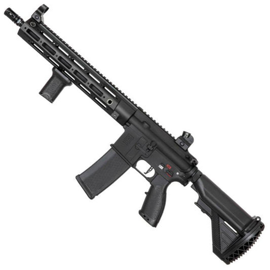 Fusil AEG specna arms sa-h22 noir avec poignée avant et crosse réglable