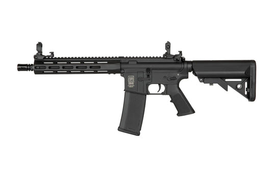 Fusil AEG Specna Arms f03 noir avec crosse réglable et chargeur amovible