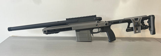 Tac-41 SNIPER AIRSOFT by DISTRICT AIRSOFT with long barrel and adjustable stock