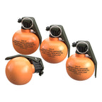 Taginn tag-67 airsoft frag grenades non-lethal explosive orange round consumables set