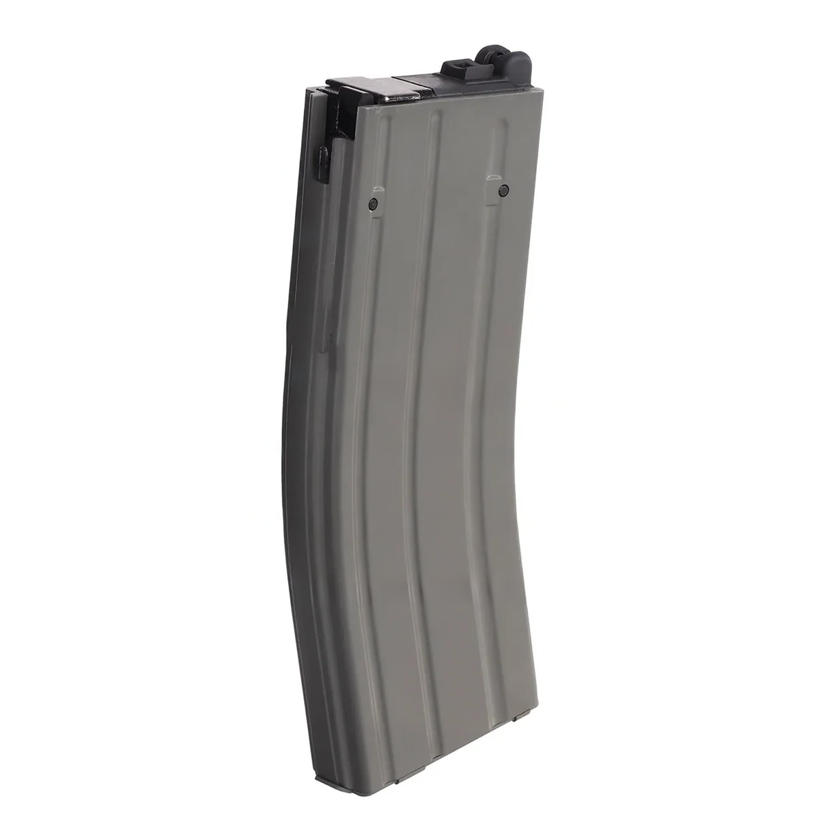 Tokyo Marui M4 MWS magazine in gray for airsoft enthusiasts and tactical gameplay