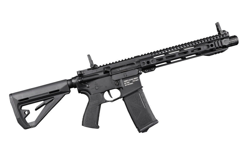 Fusil AEG noir TRINITY ARMAMENT GA-TA01 avec crosse réglable et chargeur amovible