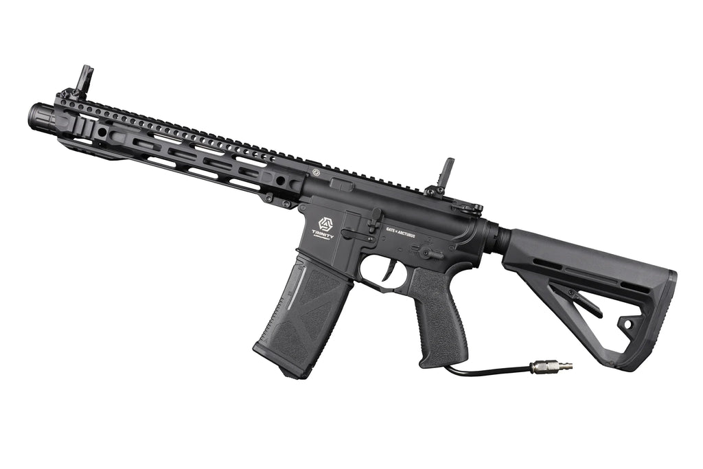 Réplique HPA black TRINITY ARMAMENT GA-TA01P avec crosse réglable et chargeur transparent