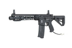 Réplique airsoft noire TRINITY ARMAMENT GA-TA01P de type HPA avec crosse réglable