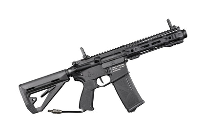 HPA TRINITY ARMAMENT GA-TA03P pistolet d'airsoft noir avec crosse réglable et chargeur
