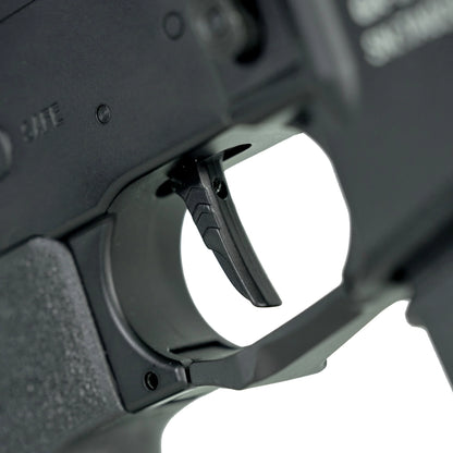 Gâchette noire TRINITY ARMAMENT GA-TA03P de pistolet HPA avec texture antidérapante