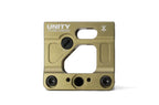 Unity Mount T1 T2 Airsoft Accessory in Olive Drab for Enhanced Tactical Setup