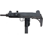 NORTHEAST AEG uzi airsoft with black finish and folding stock for realistic tactical gameplay
