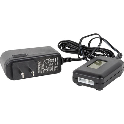 Valken LiPo charger for airsoft batteries. AC wall adapter and compact charger with LCD and balance connector