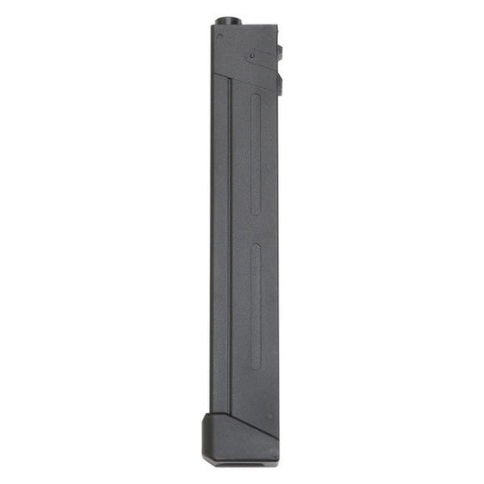 Valken SMG mid-cap magazine black polymer long slim replacement for airsoft SMG rifles