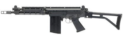 Fusil airsoft vfc lar osw GBBR noir avec crosse pliable et chargeur haute capacité