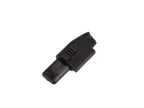 Black we-tech Follower glock airsoft part made of durable plastic for airsoft gun repair