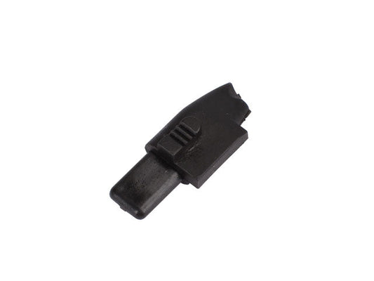 Black we-tech Follower glock airsoft part made of durable plastic for airsoft gun repair